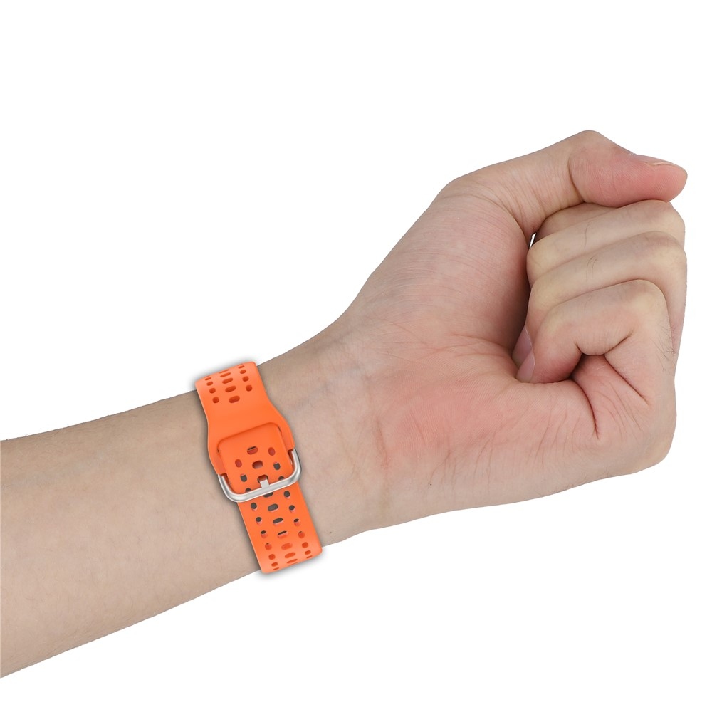 Amazfit Bip 6-hoz való szilikon karkötő – narancssárga