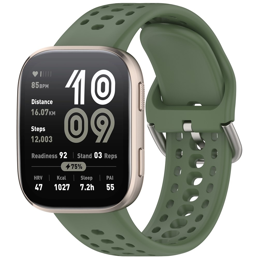Amazfit Bip 6-hoz való szilikon karkötő – zöld