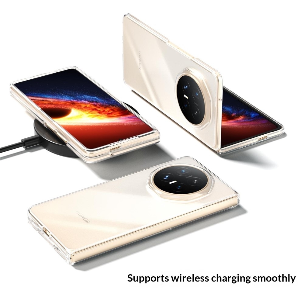 Honor Magic V6 mobiltelefonhoz való műanyag tok – átlátszó