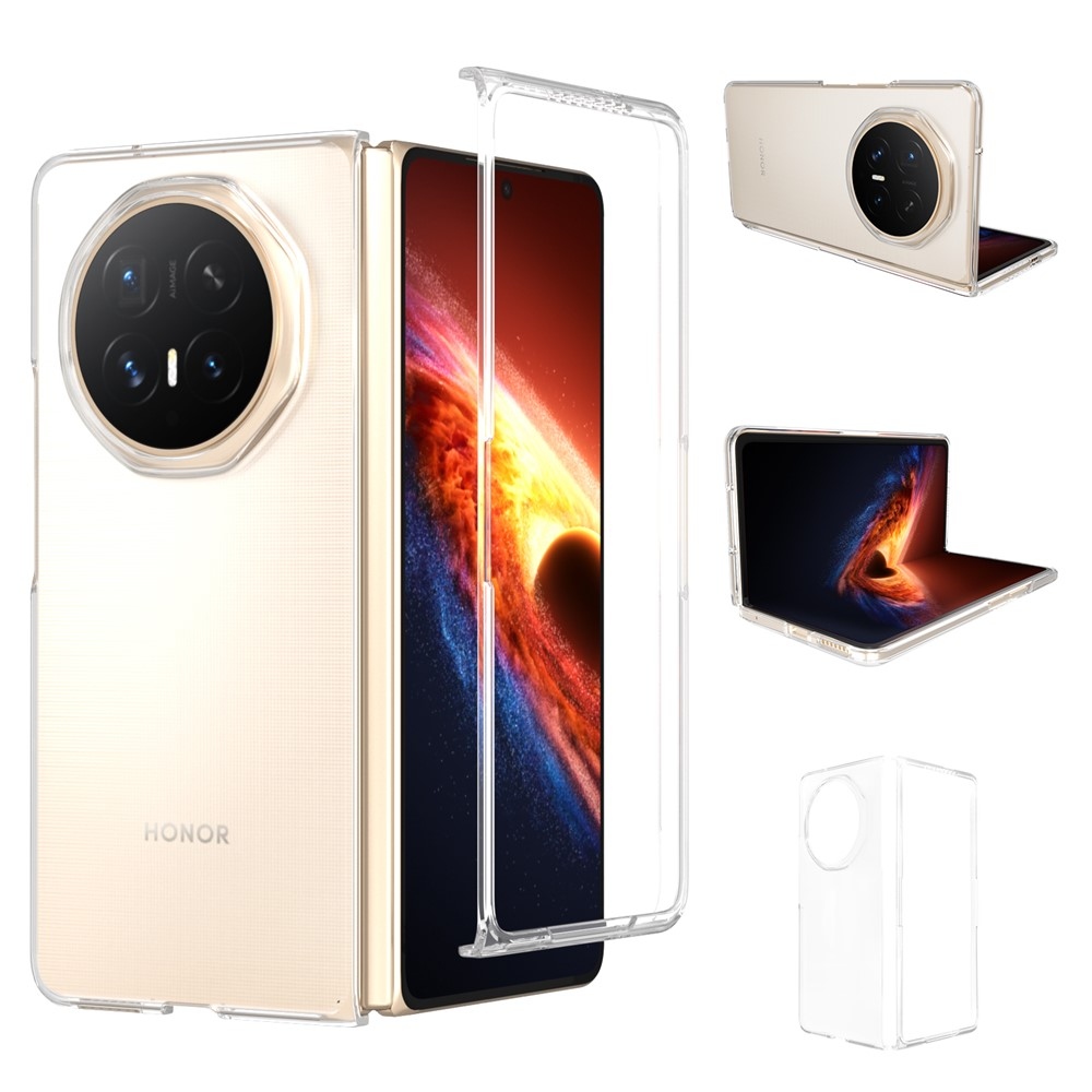 Honor Magic V6 mobiltelefonhoz való műanyag tok – átlátszó