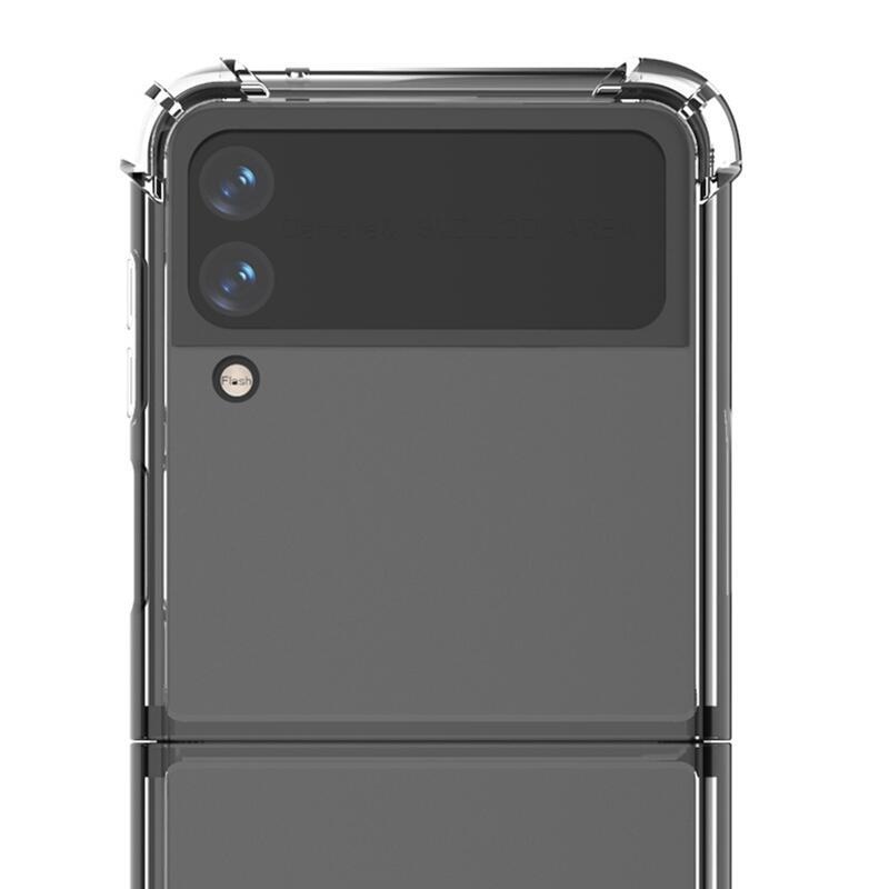 Műanyag tok megerősített zselés sarkokkal Samsung Galaxy Z Flip4 5G készülékhez