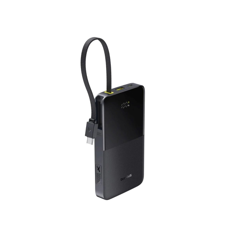 Baseus EnerFill FC51 Bipow 2 Pro 22,5 W-os hordozható akkumulátor, 10 000 mAh, Cosmic Black