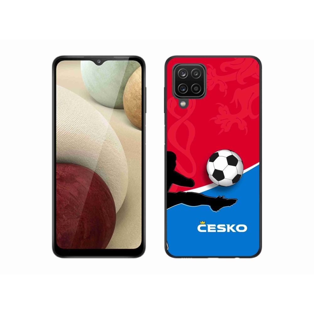 Gél borítás mmCase Samsung Galaxy M12 - Foci Csehország 2