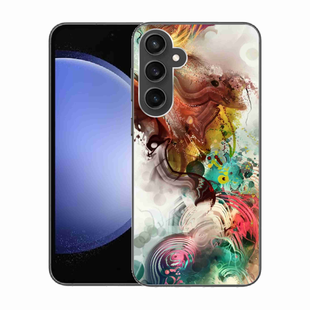 Zselés borítás mmCase Samsung Galaxy S23 FE készülékhez - absztrakt 1