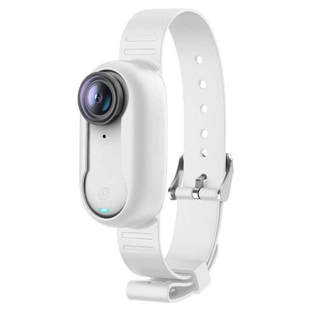 Szilikon védőtok állítható pánttal Insta360 GO 3S-hez - fehér
