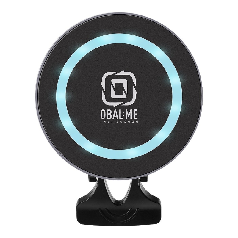 CSOMAG:ME MagNetix Aura vezeték nélküli autós töltőtartó 15W Fekete