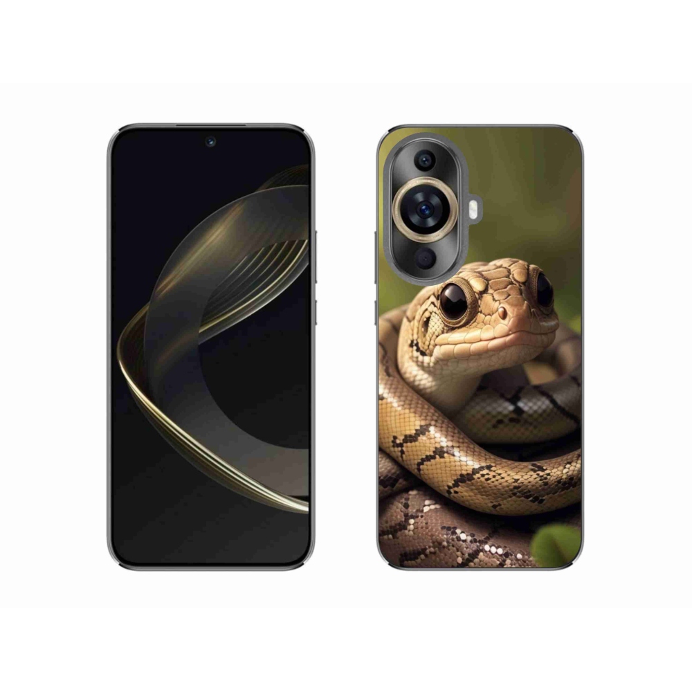 Gél borítás mmCase a Huawei Nova 11 készülékhez - kígyó 1