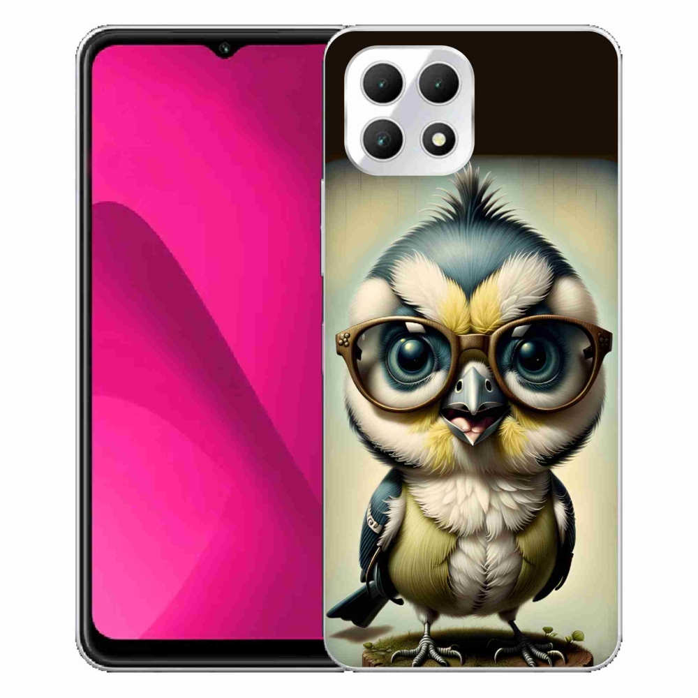 Zselés borítás mmCase a T-Mobile T Phone 2 készülékhez - cub szemüveggel