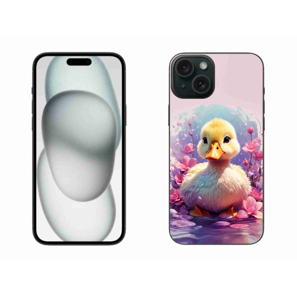 Zselés borítás mmCase iPhone 15 Plus készülékhez - kacsa