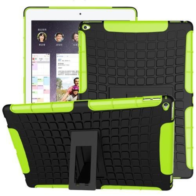 Pneumatikus tok mintával iPad Pro 12.9 készülékhez - zöld