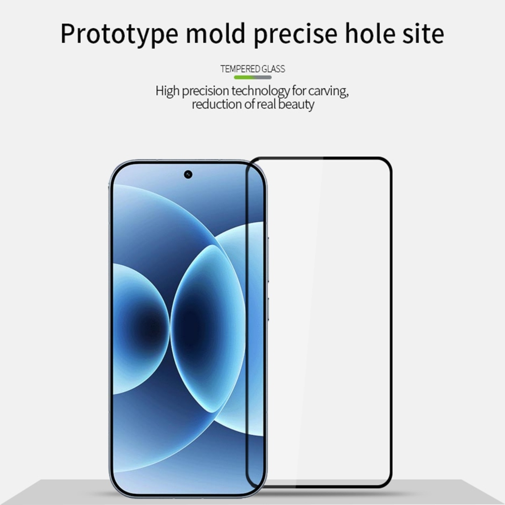 PNW 9H teljes képernyő edzett üveg Xiaomi 17T Pro számára