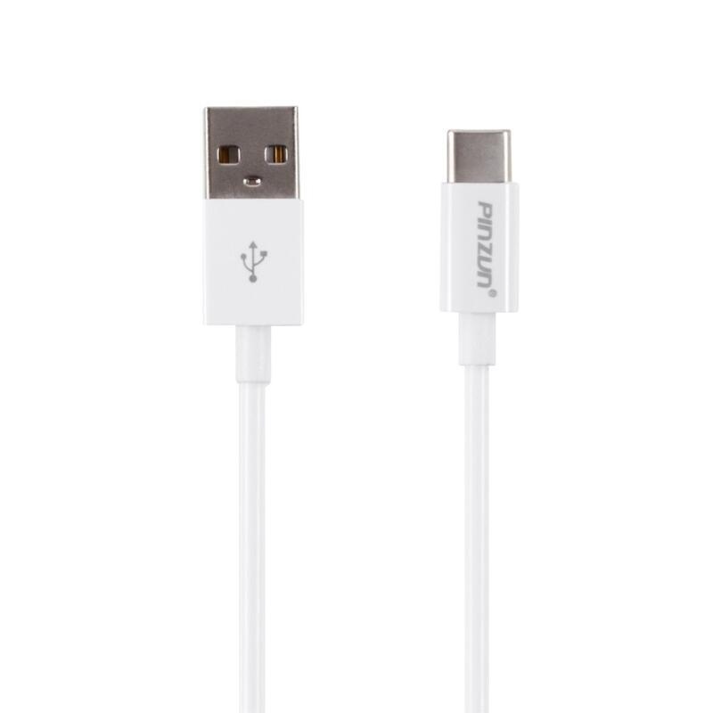PNZ USB Type-C kábel töltéshez és szinkronizáláshoz / 1m - fehér