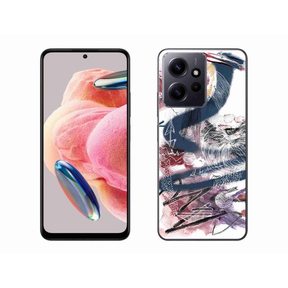 Gél borítás mmCase a Xiaomi Redmi Note 12 4G-hez - absztrakt motívum 28