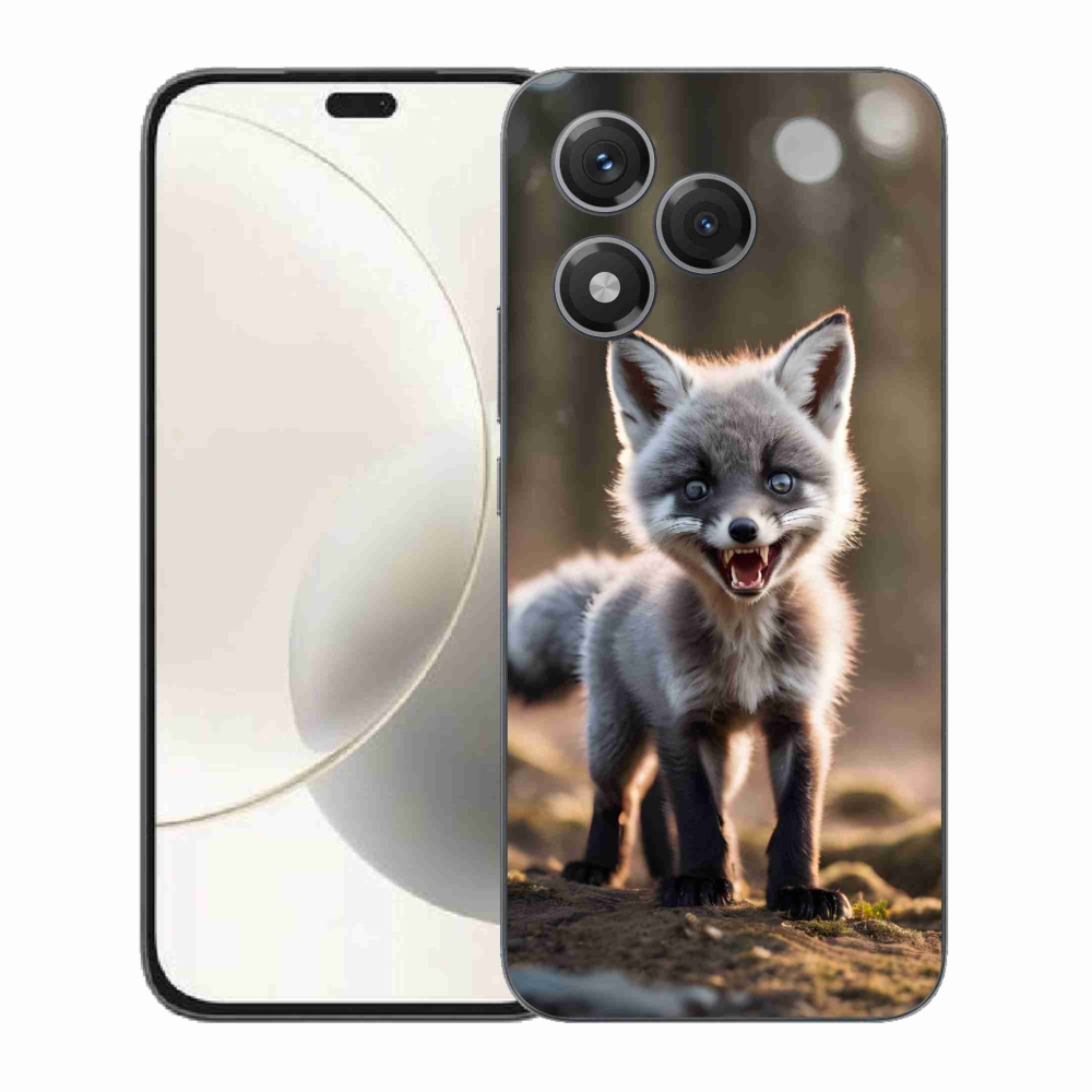 Zselés borítás mmCase a Honor 400 Lite-hoz - angry fox
