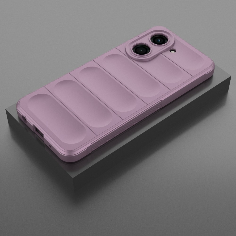 Rugg tartós zselés tok Xiaomi Redmi A5 (171.7x77.8x8.3mm) - világos lila