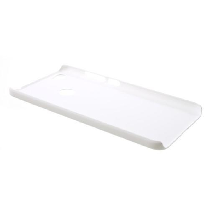 Gumírozott műanyag tok a Xiaomi Redmi Note 5A Prime készülékhez - fehér