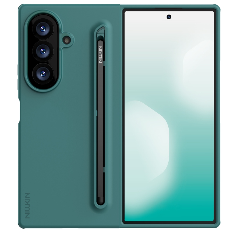 Nillkin Flex Pure Fold tolltartóval ellátott tok a Samsung Galaxy Z Fold 8-hoz, ultrakönnyű zöld színben