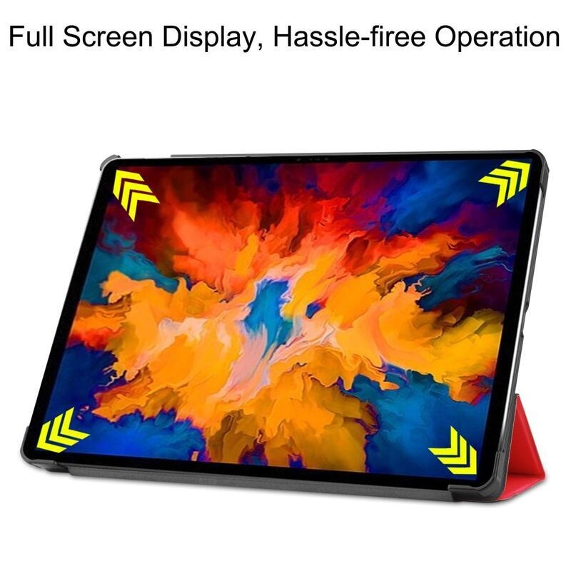 Állítható tok a Lenovo Tab P11 Pro-hoz - piros színű