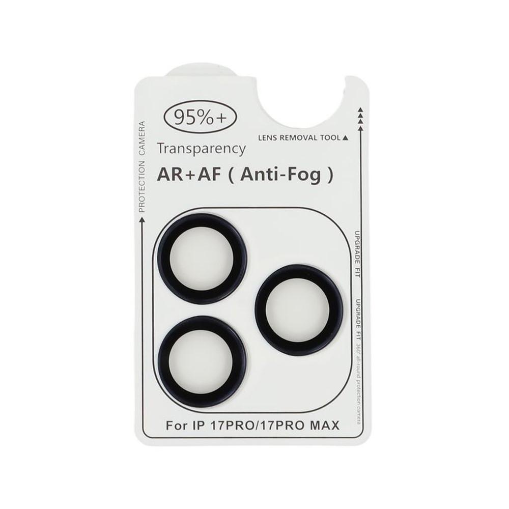 Ultra HD kamera lencseüveg iPhone 17 Pro/17 Pro Max készülékhez (különálló szemüveg) - sötétkék