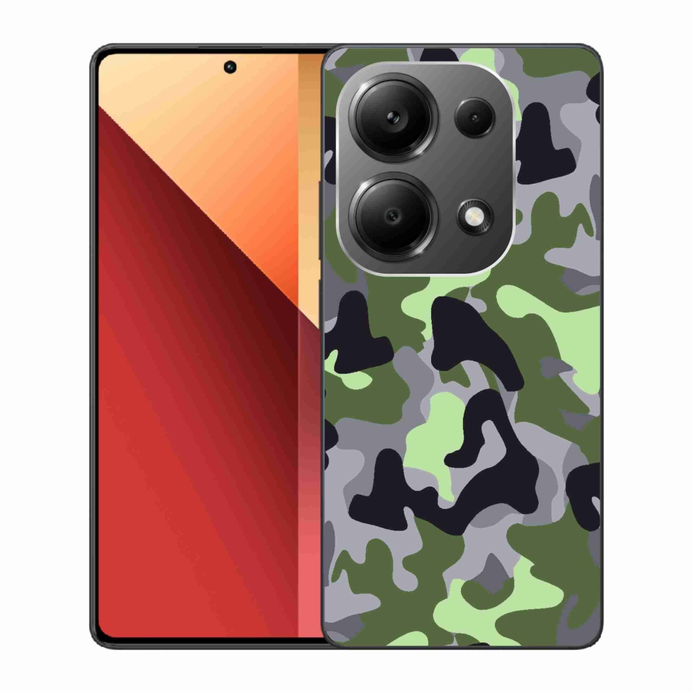 Zselés borítás mmCase a Xiaomi Redmi Note 13 Pro 4G/Poco M6 Pro - álcázott minta 7