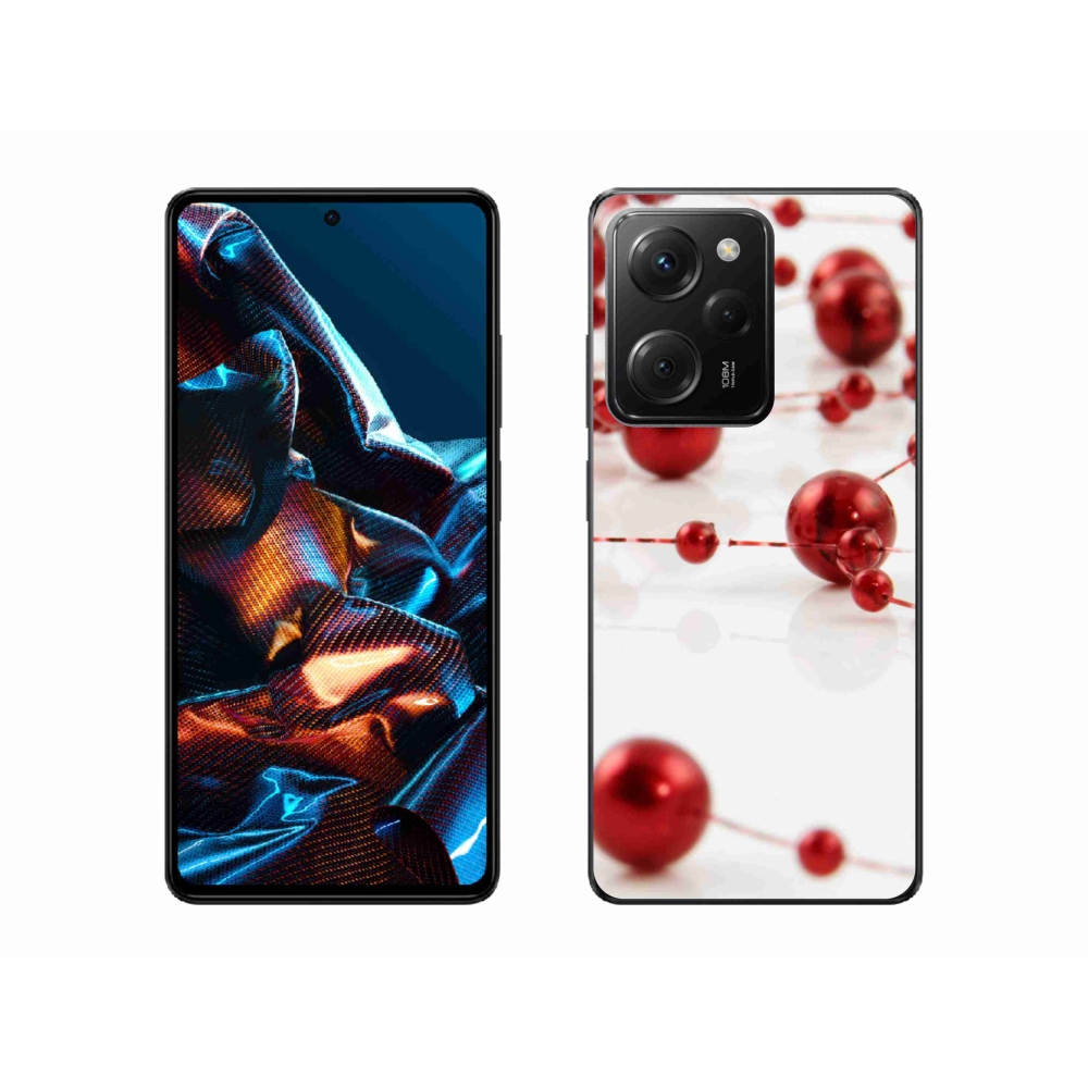Gél borítás mmCase a Xiaomi Poco X5 Pro 5G számára - karácsonyi lánc