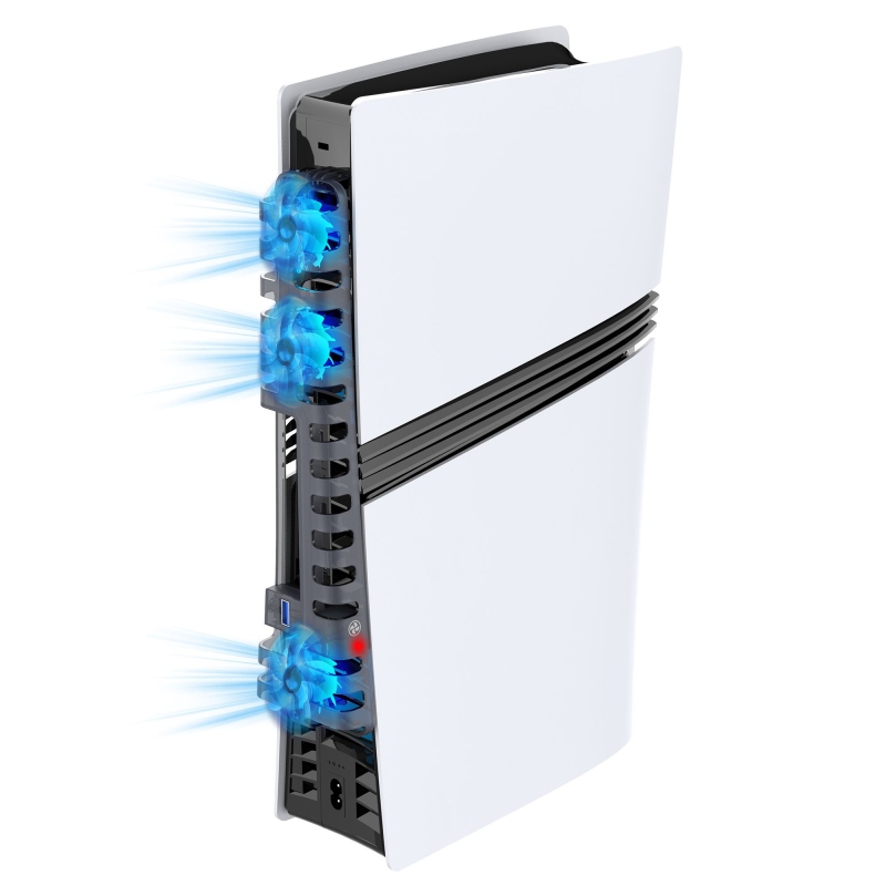 iPega P5R002 Kiegészítő hűtés PS5 Pro/Slim átlátszóhoz