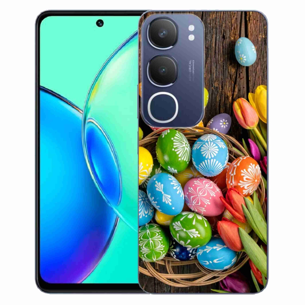 Gél borítás mmCase a Vivo Y19s készülékhez - Húsvéti tojás
