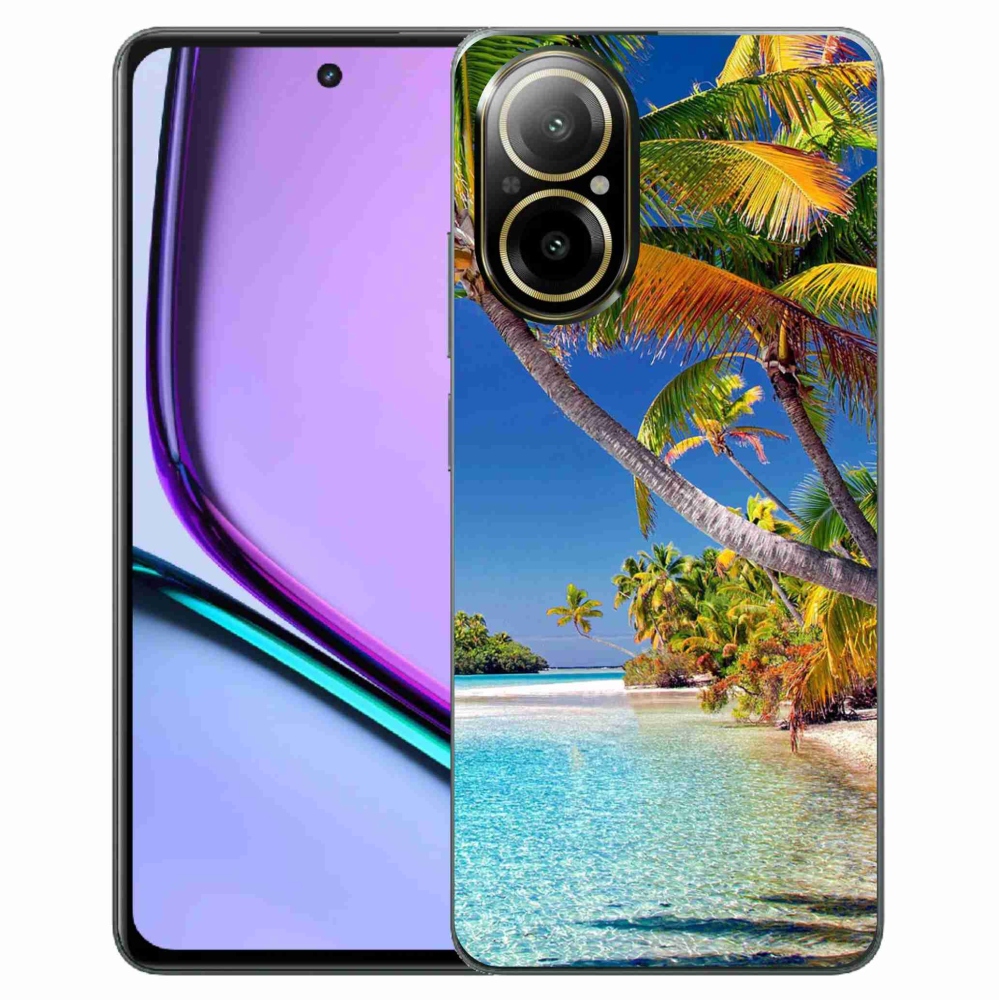 Gél tok mmCase a Realme C67 készülékhez - tengerpart