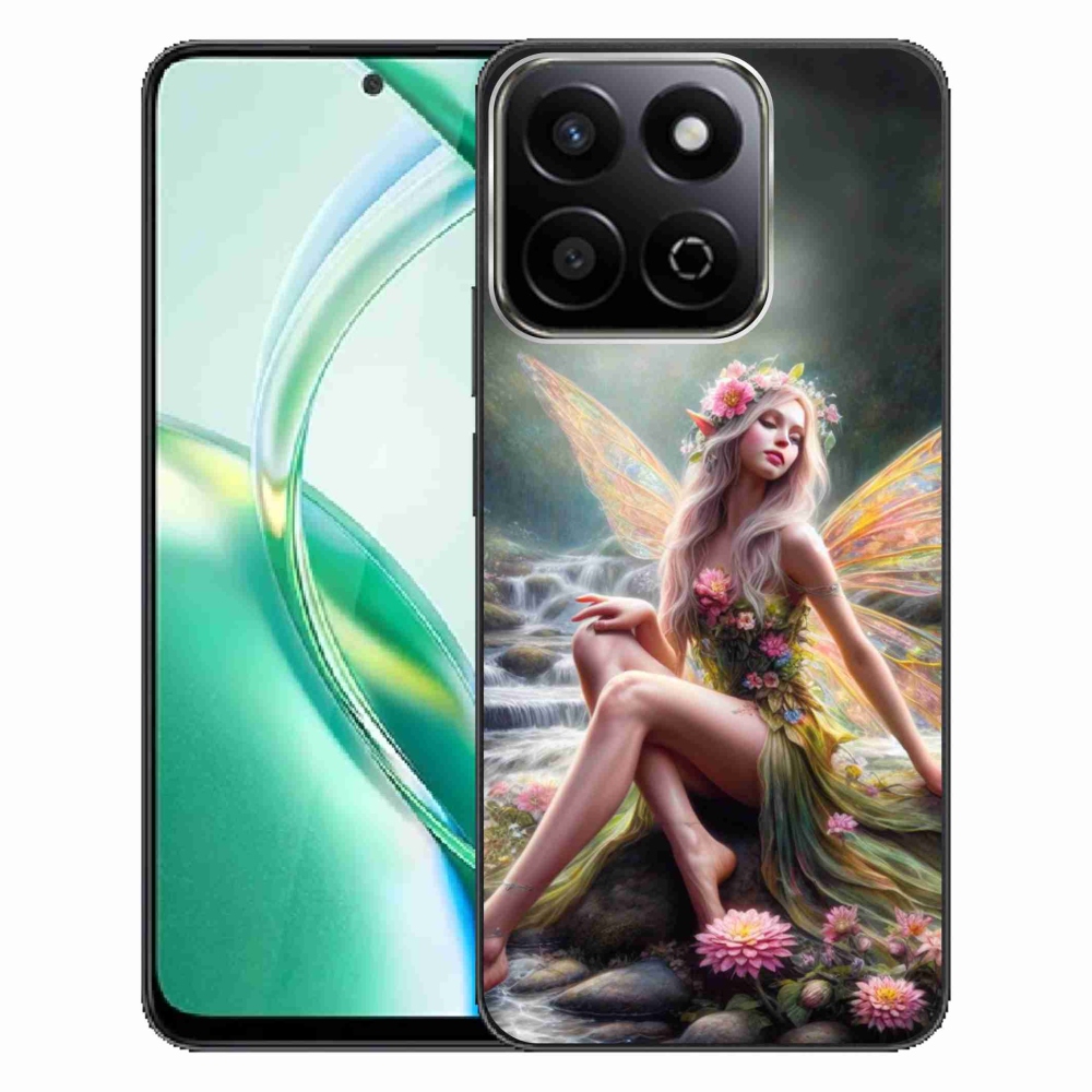 Zselés borítás mmCase a Honor 200 Smart 5G készülékhez - pillangó nő 1