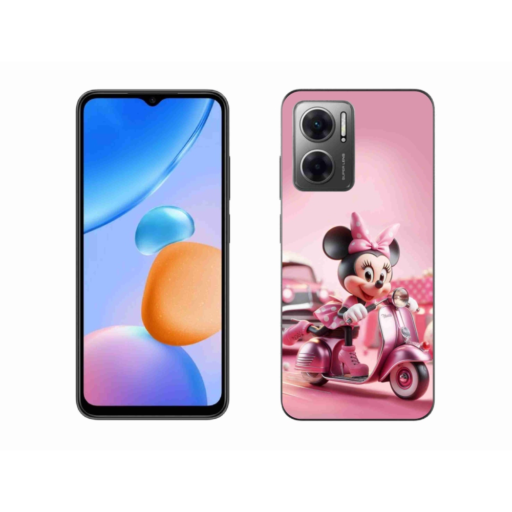 Gél borítás mmCase a Xiaomi Redmi 10 5G-hez - minnie 1