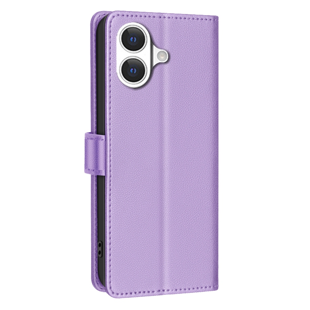 BINFEN könyvtáska iPhone 17 készülékhez - lila