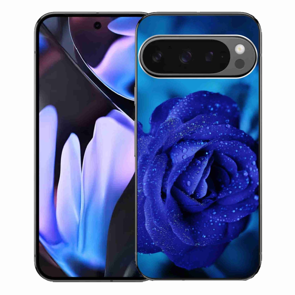 Gél tok mmCase a Google Pixel 9 Pro XL-hez - kék rózsa