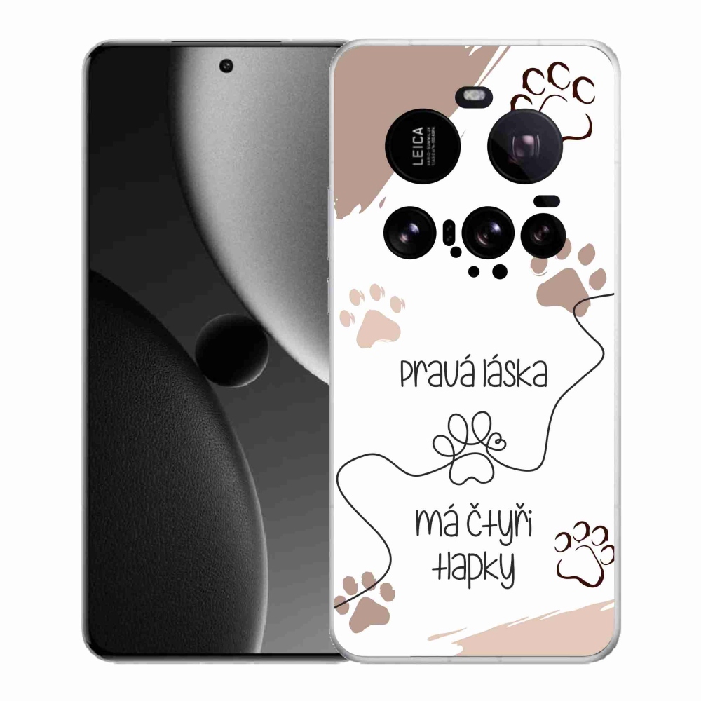 Gél borítás mmCase a Xiaomi 15 Ultra készülékhez - kutyamotívum 1 fehér háttér