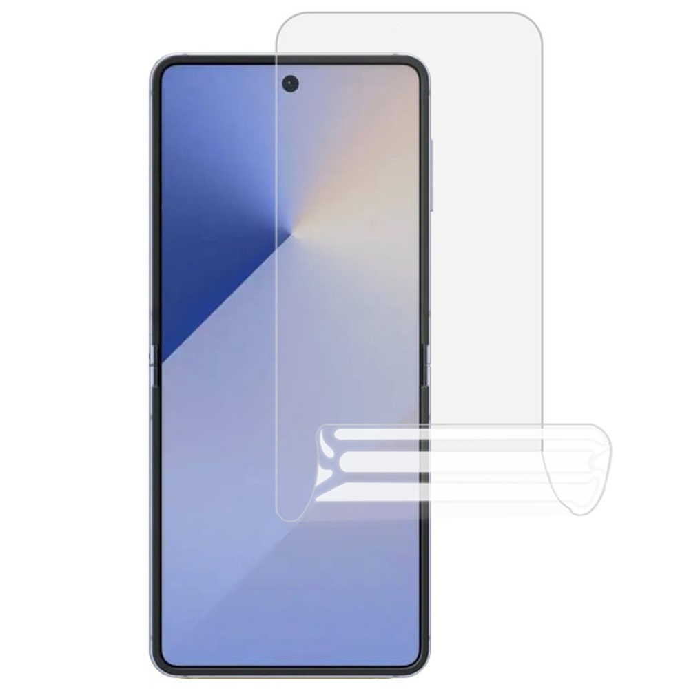 Első és hátsó védőfólia a Samsung Galaxy Z Flip8 5G mobiltelefonhoz