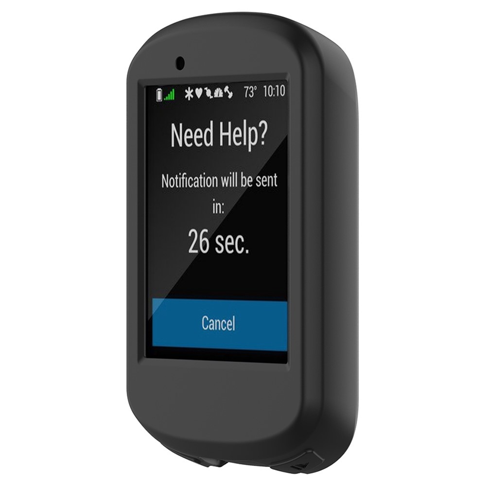 Garmin Edge 830 GPS kerékpáros komputerhez való szilikontok - fekete