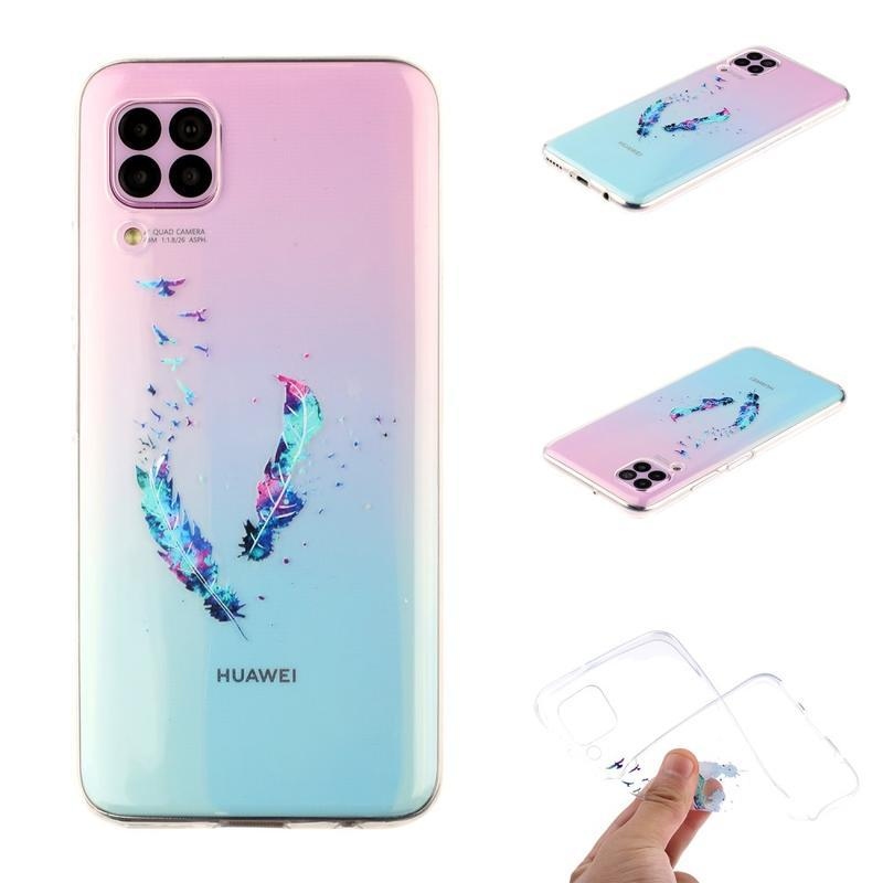 Gél tok nyomtatás a Huawei P40 Lite készülékhez - toll