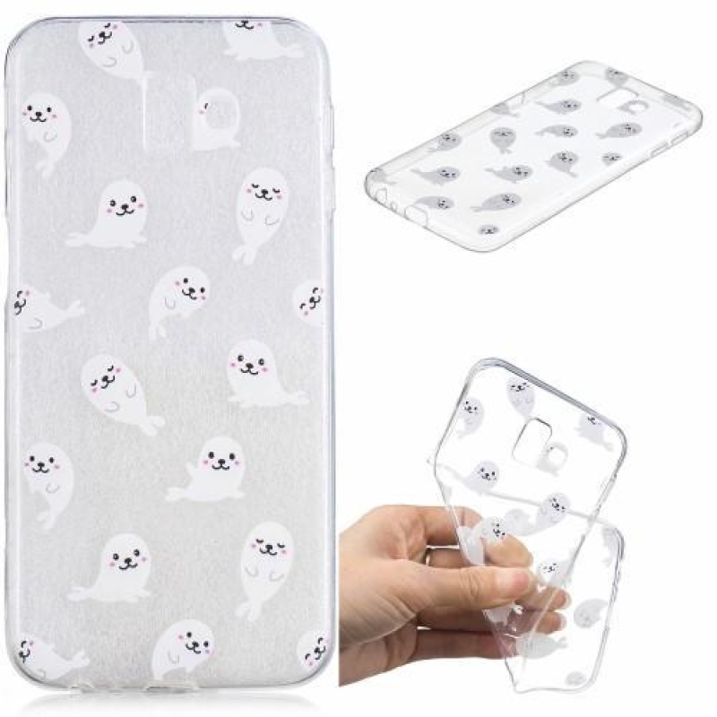 Gél tok nyomtatás Samsung Galaxy J6+ - pecsét