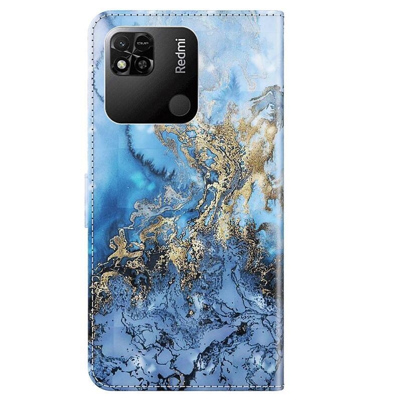 Nyomtatott könyv tok a Xiaomi Redmi 10A számára - absztrakt minta