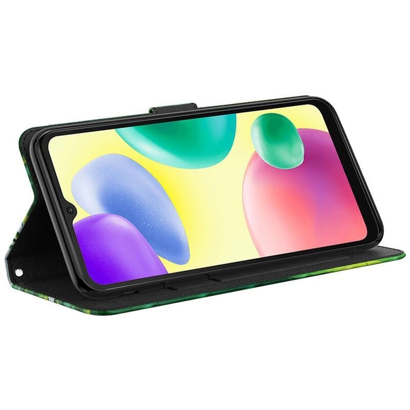 Nyomtatott könyv tok Xiaomi Redmi 10A - panda a bambuszon