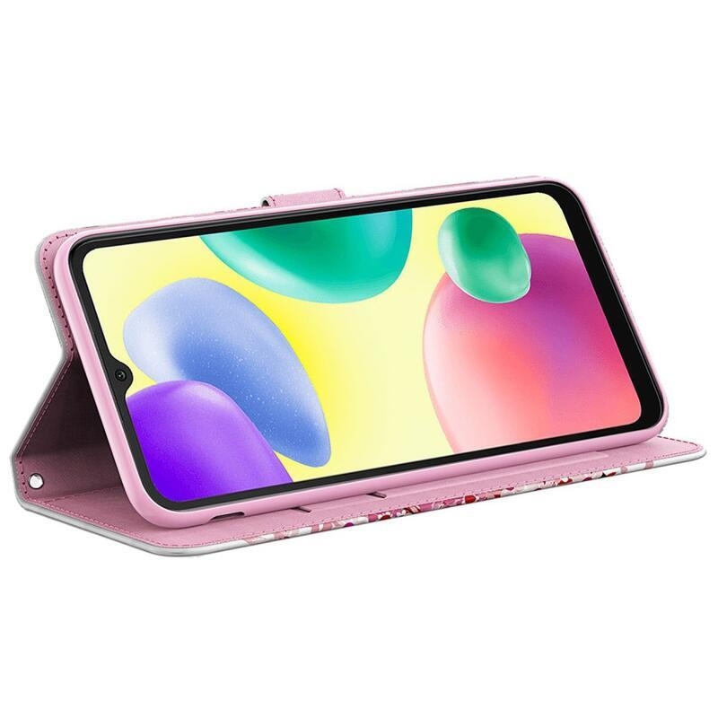 Nyomtatott könyv tok Xiaomi Redmi 10A - virágzó fa