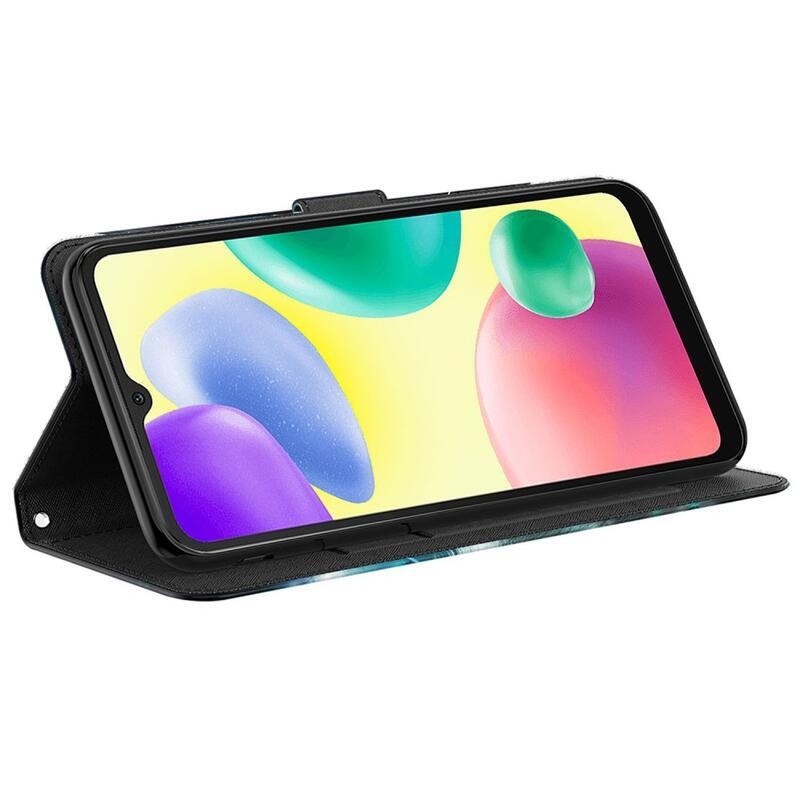 Nyomtatott könyv tok a Xiaomi Redmi 10A-hoz - farkas