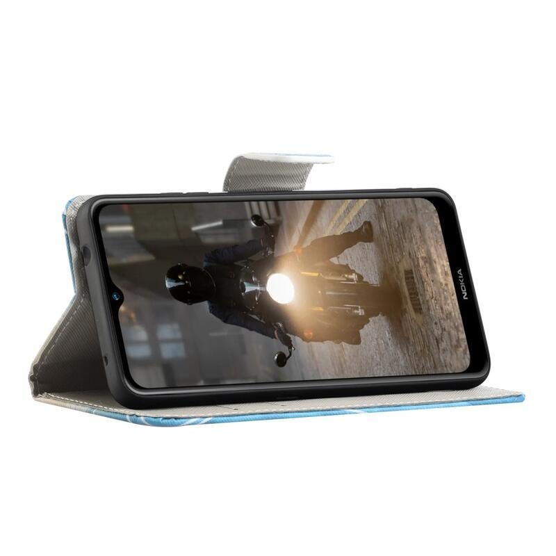 Nyomtatott pénztárca tok a Nokia G10/G20-hoz - nyugodjon meg