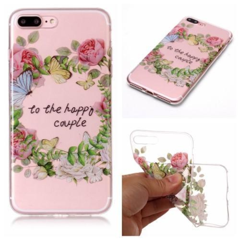 Printy zselés tok iPhone 8 Plus és 7 Plus készülékhez - koszorú