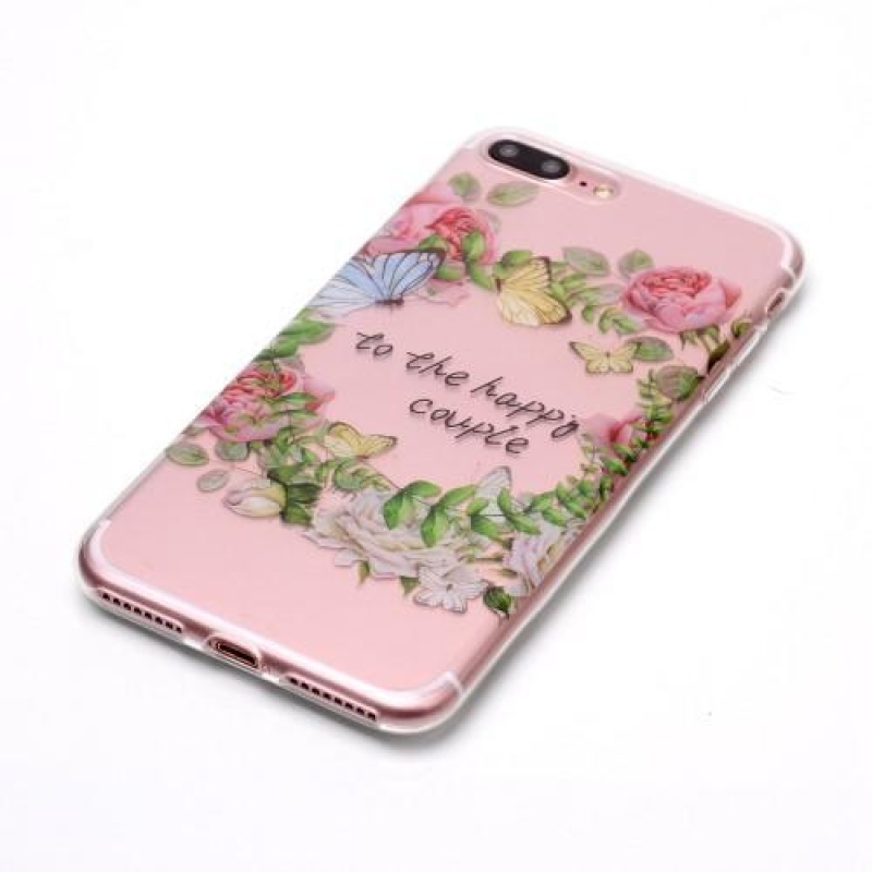 Printy zselés tok iPhone 8 Plus és 7 Plus készülékhez - koszorú