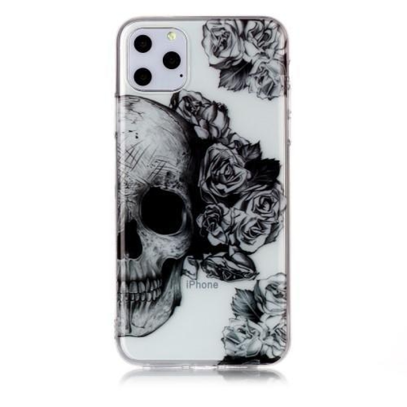 Printy zselés mobiltáska Apple iPhone 11 Pro Max 6.5 (2019) - koponya