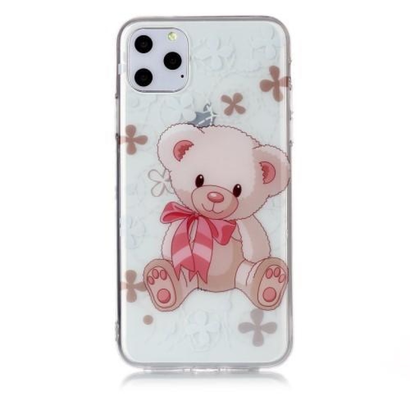 Printy zselés mobiltáska Apple iPhone 11 Pro Max 6.5 (2019) - mackó