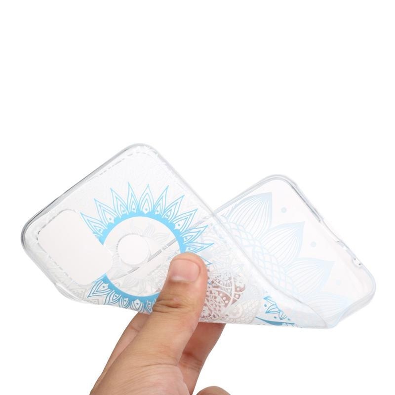 Printy zselés tok Honor 9A - kék mandala