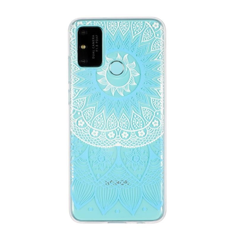 Printy zselés tok Honor 9A - kék mandala