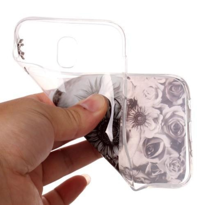 Printy zselés tok mobiltelefonhoz Samsung Galaxy J3 (2017) - koponya