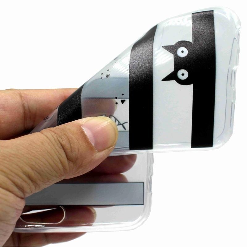 Printy zselés tok Xiaomi Redmi 6A - fekete csíkok